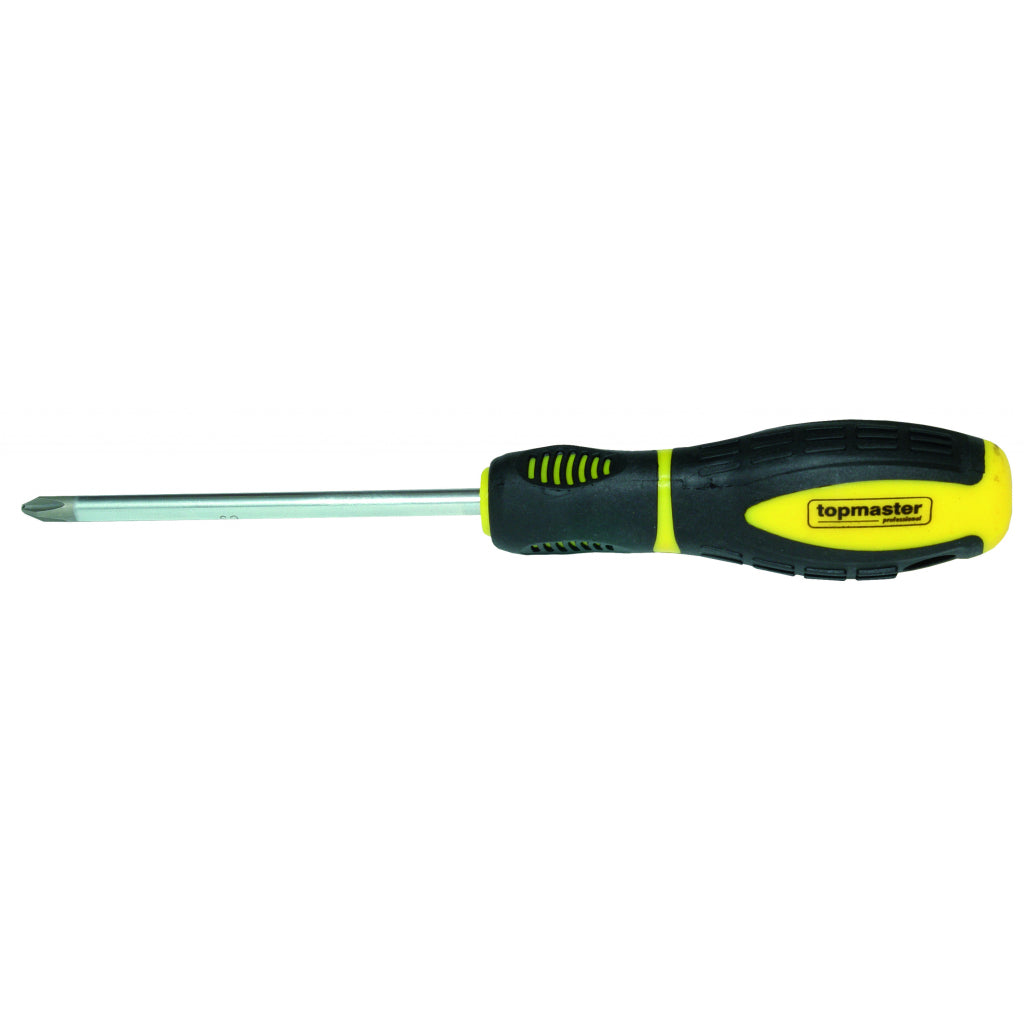 TOP MASTER PRO Surubelnita stea Ph0 4x150mm S2 TMP Varf magnetizat Maner in doua straturi pentru prindere mai buna