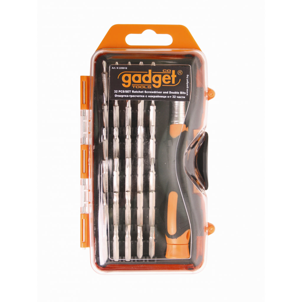 GADGET Surubelnita cu clichet 32 biti GD Cutie utila de depozitare