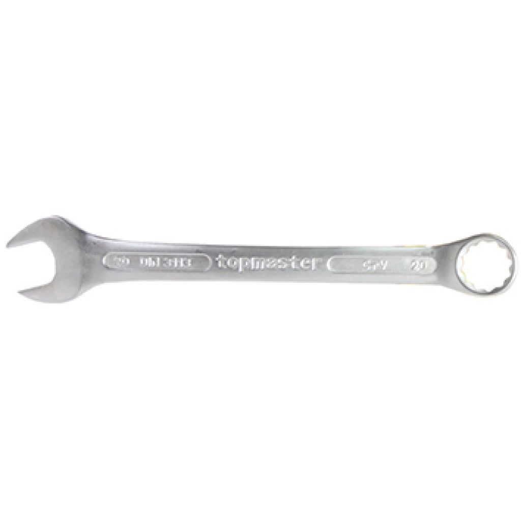 TOP MASTER PRO Cheie combinata 12mm CR-V TMP DIN 3113 Capatul cheii este inclinat cu 15 ° pentru lucru facil in spatii inaccesibile Material: otel crom-vanadiu de inalta cali