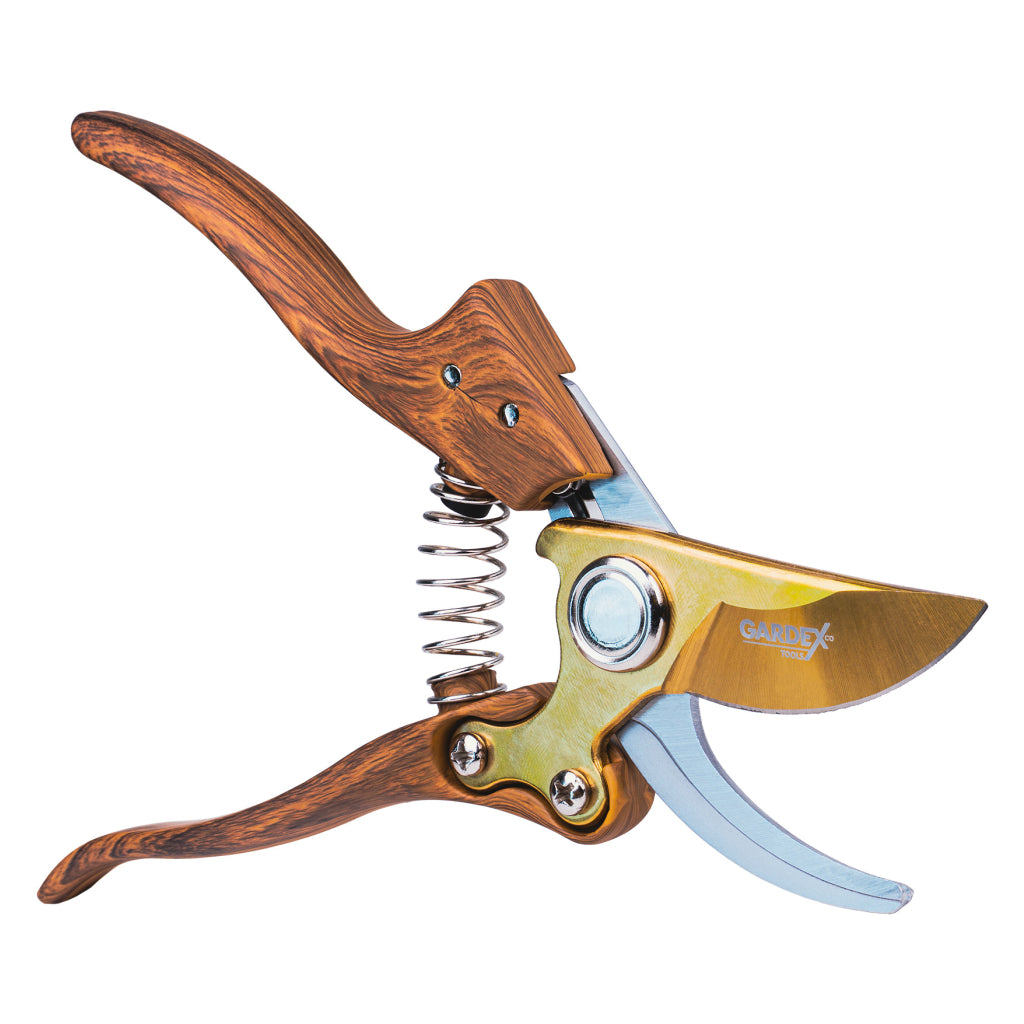 GARDEX Foarfecă de tăiat crengi Bypass ZENSHI GX Lamă din oțel japonez SK5 de înaltă calitate – asigură tăieri bypass extrem de precise și curate, fiind alegerea de încr
