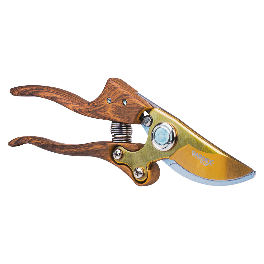 GARDEX Foarfecă de tăiat crengi Bypass ZENSHI GX Lamă din oțel japonez SK5 de înaltă calitate – asigură tăieri bypass extrem de precise și curate, fiind alegerea de încr