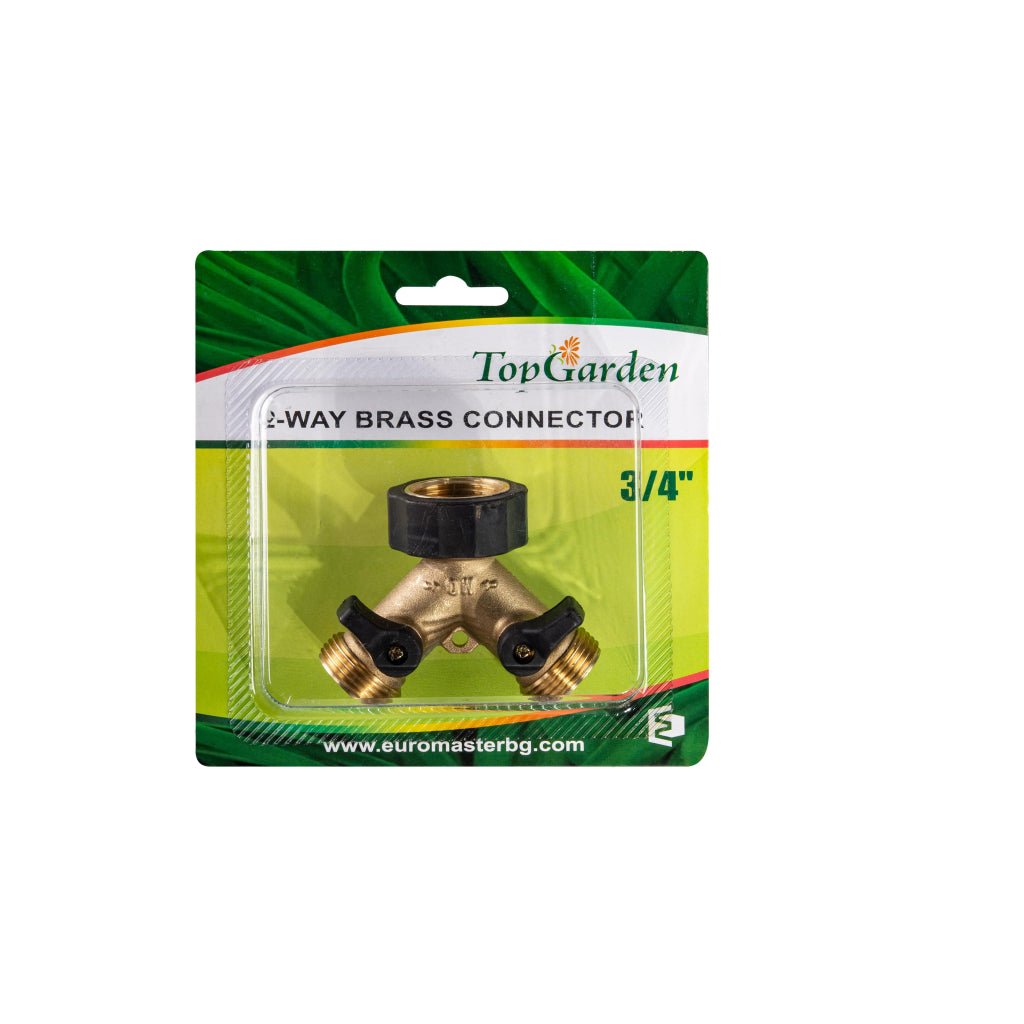TOP GARDEN Conector 2 cai ¾” alama TG