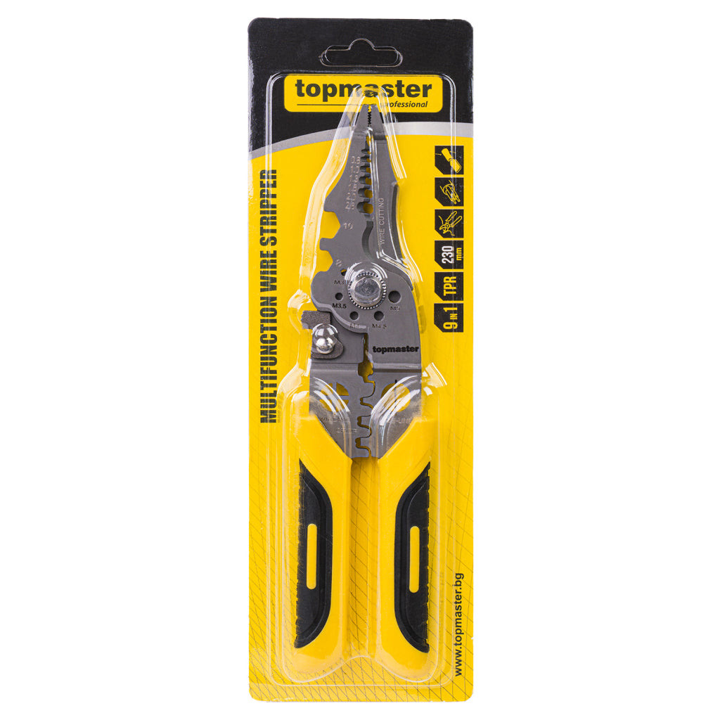 TOP MASTER PRO Cleste multifunctional`pentru decablat 230mm TMP