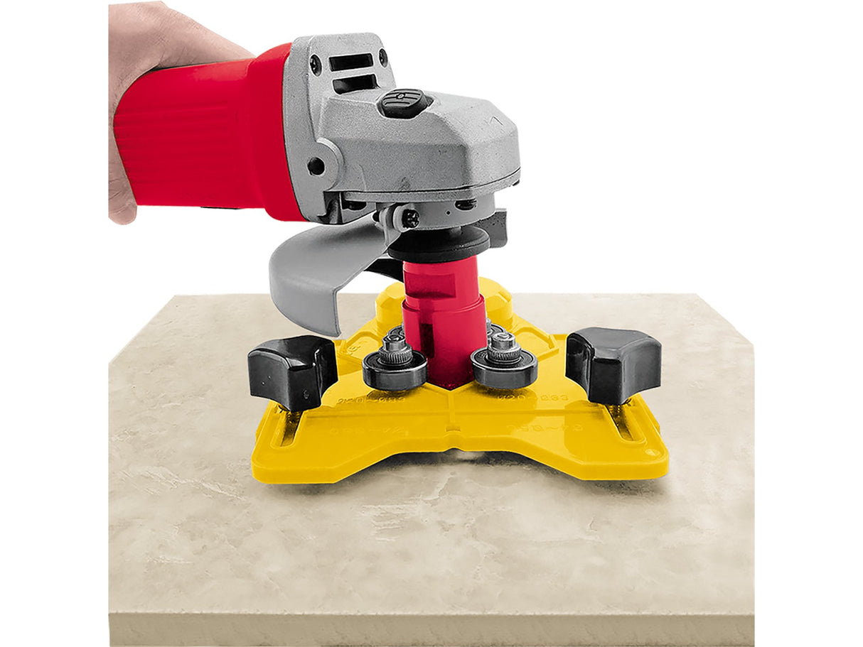 VOREL 03960 KERÁMIA CSEMPE FÚRÁSI SABLON, 4-84MM