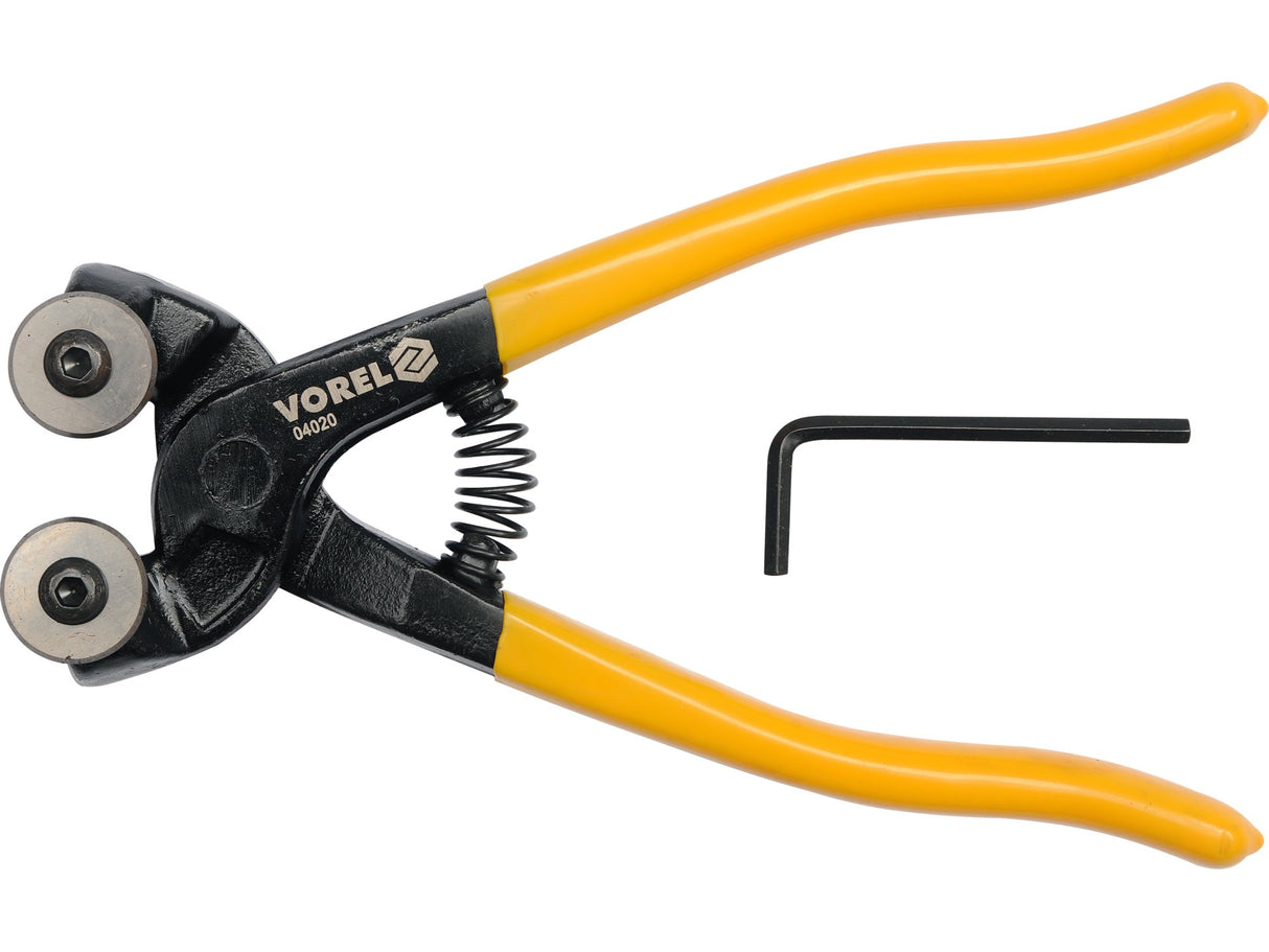 VOREL 04020 KERÁMIA CSEMPE VÁGÓ FOGÓ 200MM