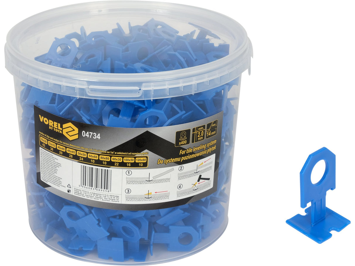 2 MM-ES CSAPOK VOREL 04734 LEMEZSZINTEZŐ RENDSZERHEZ, 400 DB