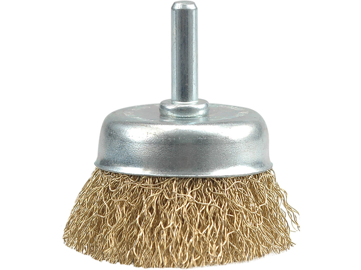 VOREL 06987 AX 50MM-ES CSÉSZEKEFE, HULLÁMOS DRÓTTAL