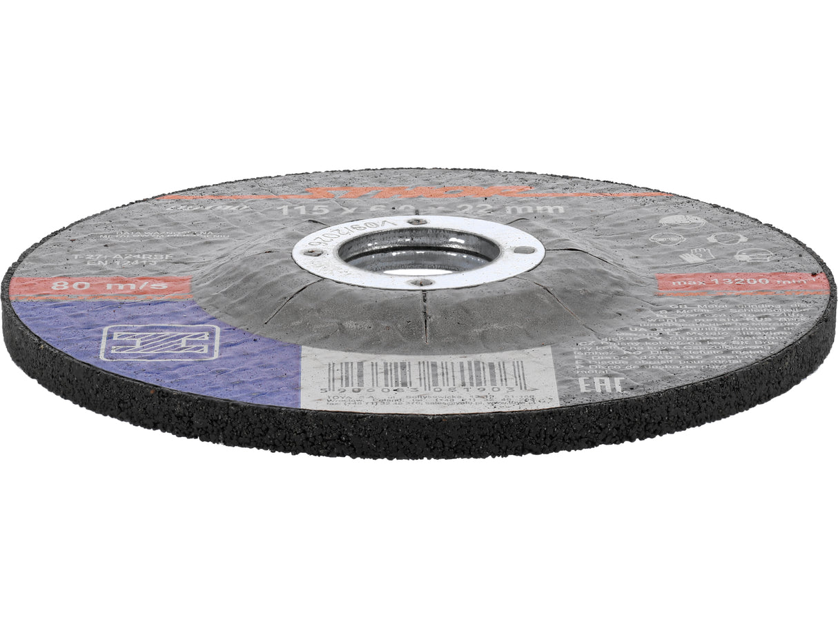 DISC SLEFUIT METALE STHOR 08190 115X6X22.2MM, STHOR