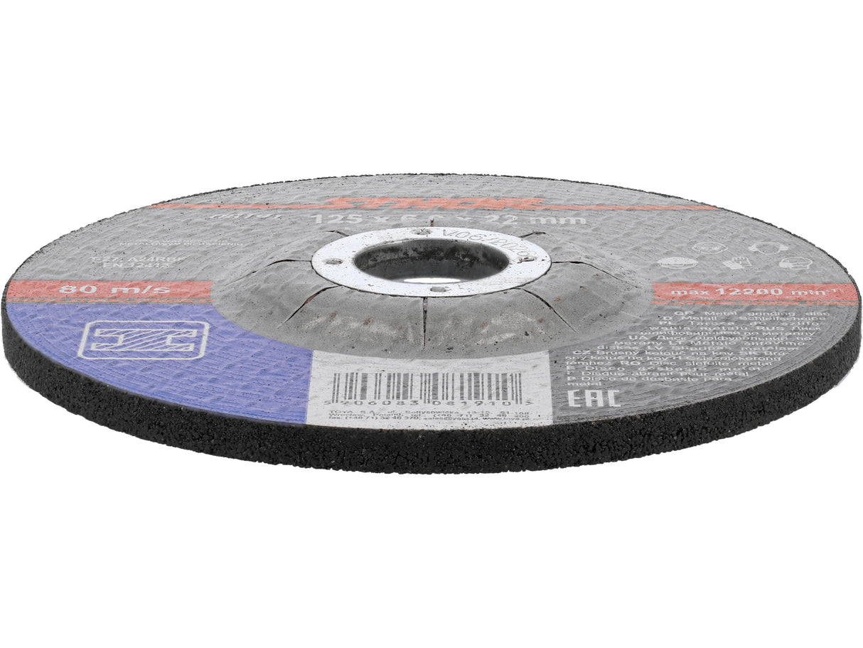 DISC SLEFUIT METALE STHOR 08191 115X6X22.2MM, STHOR