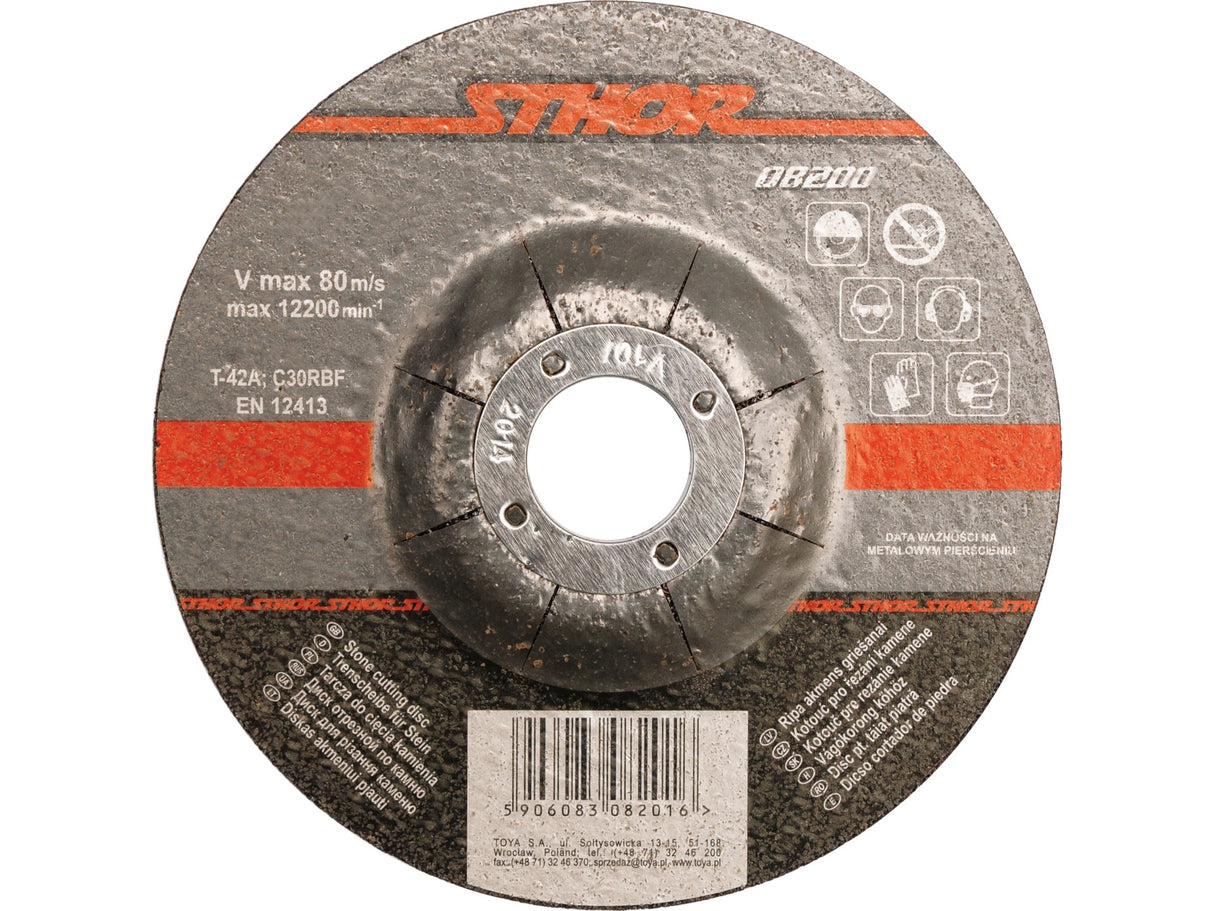 DISC TAIAT PIATRA STHOR 08200 115X3X22MM, STHOR