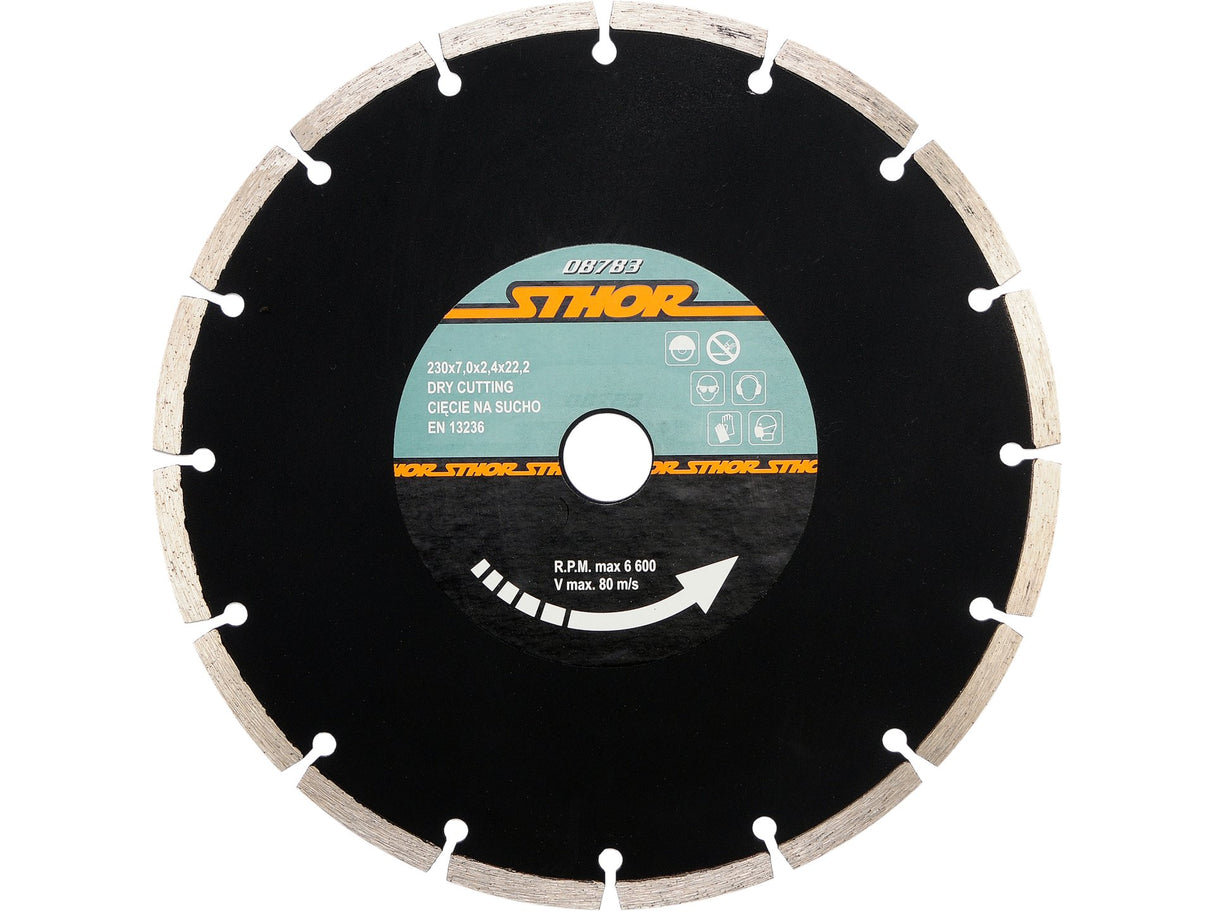 DISC DIAMANTAT SEGMENTAT STHOR 08783 230X2.4MM H7