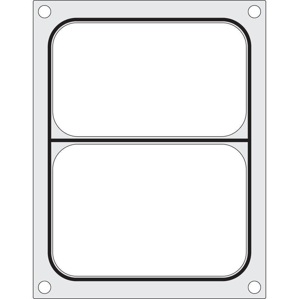 Matrita sigilare pentru doua recipiente 178x113 mm
