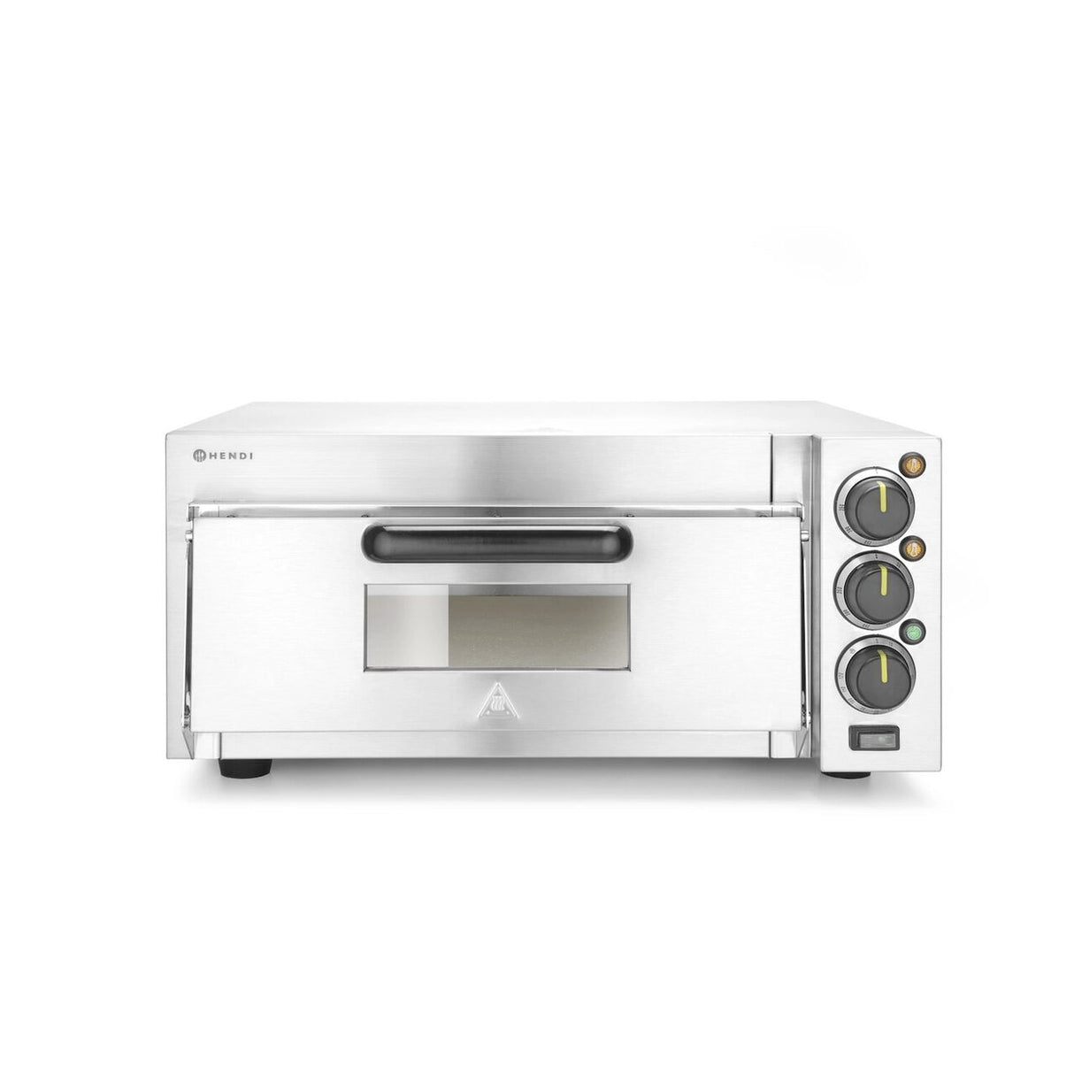 Cuptor pizza electric, 1 camera,Hendi 2000w, 230v, dimensiune camera:410x420x(h)120mm,580x560x(H)275mm