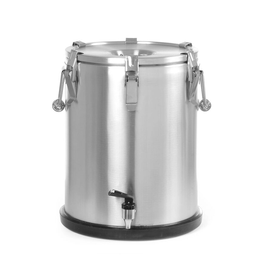Termos portabil cu robinet, HENDI, Profi Line, 25L, ø330 x(H) 430mm