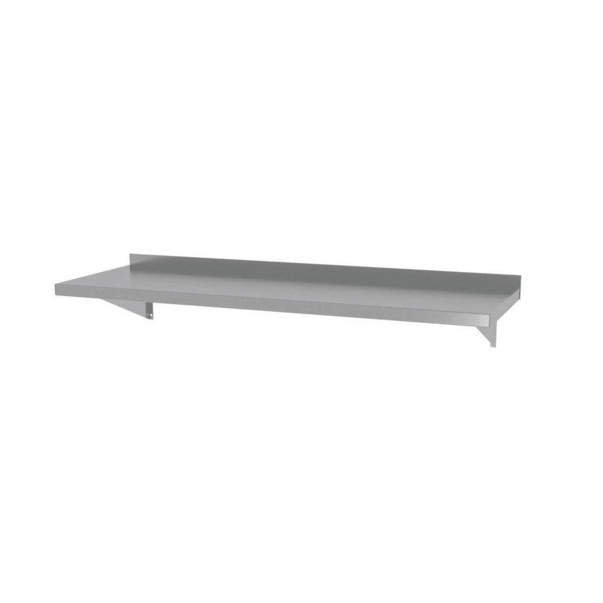 Raft de perete, cu doua suporturi din otel, HENDI, 1000x300x(H)250mm