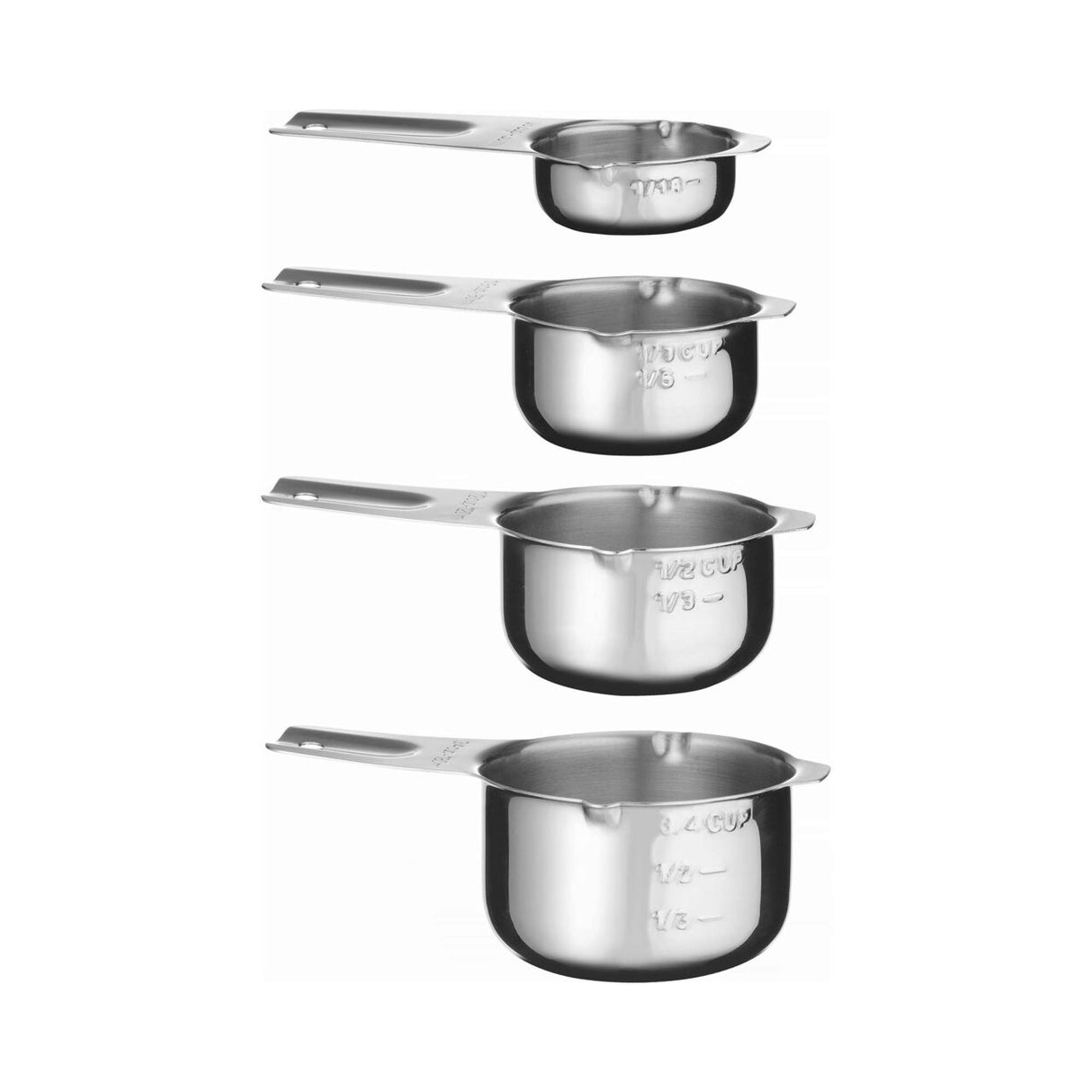 Cupa dozatoare - set 4 buc., HENDI, 135x80x(H)45mm