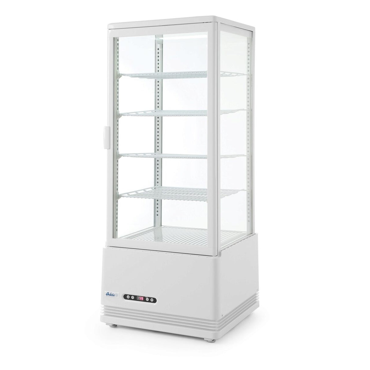 Vitrina frigorifica de prezentare 98 L alba - 452x406x(H)1116 mm