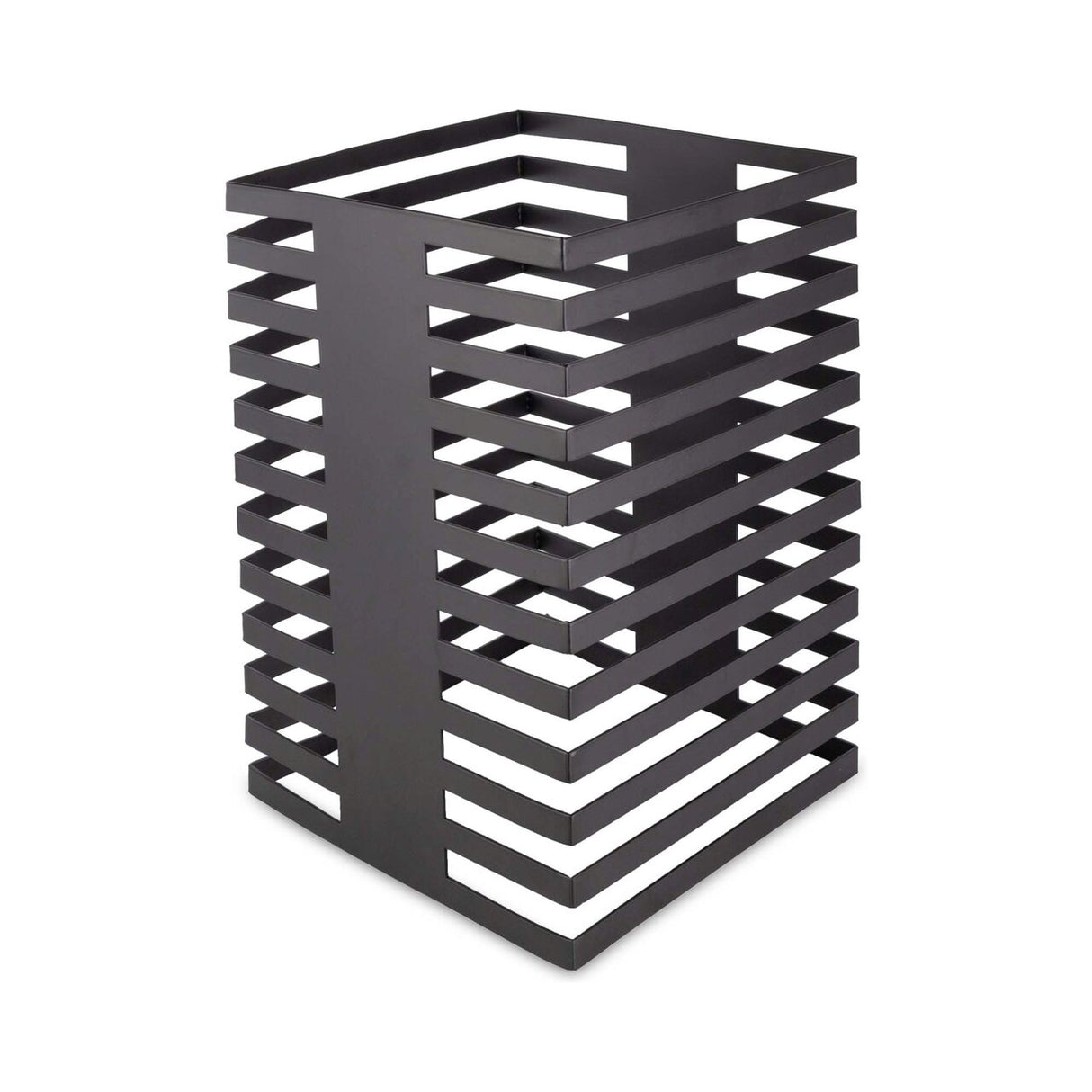 Coloana bufet Skiatos, 12 nivele, Fine Dine, Negru 250x250x350 mm