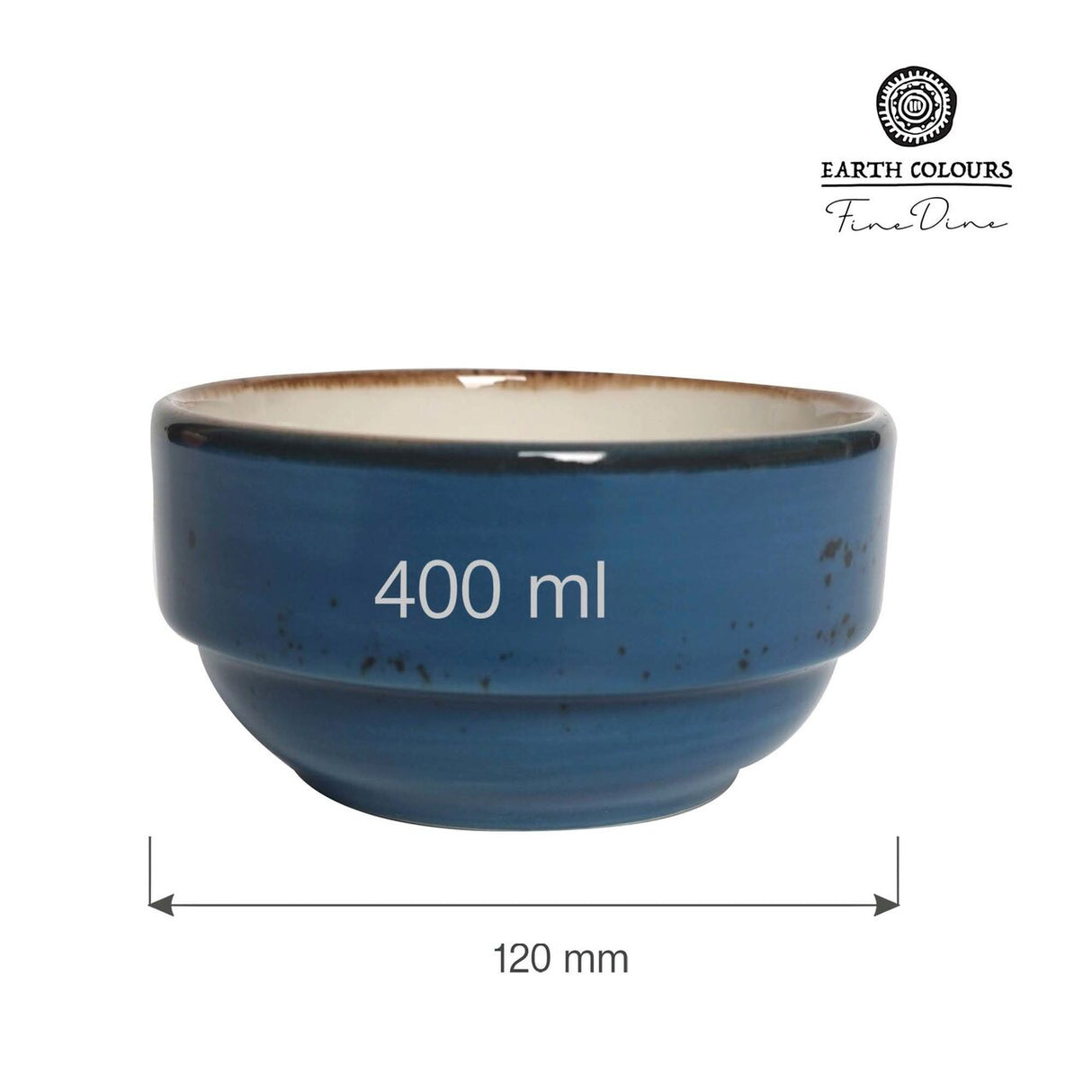 Bol stivuibil Iris 120 mm, 400 ml Fine Dine