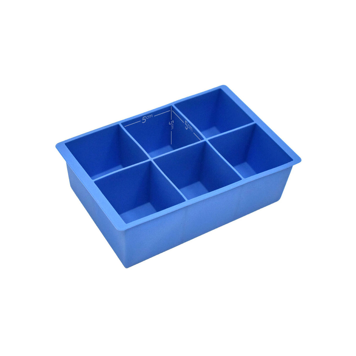 Forma din silicon durabil pentru cuburi de gheata XL, Hendi, 5x5x(H)5 cm, potrivita si pentru uz profesional