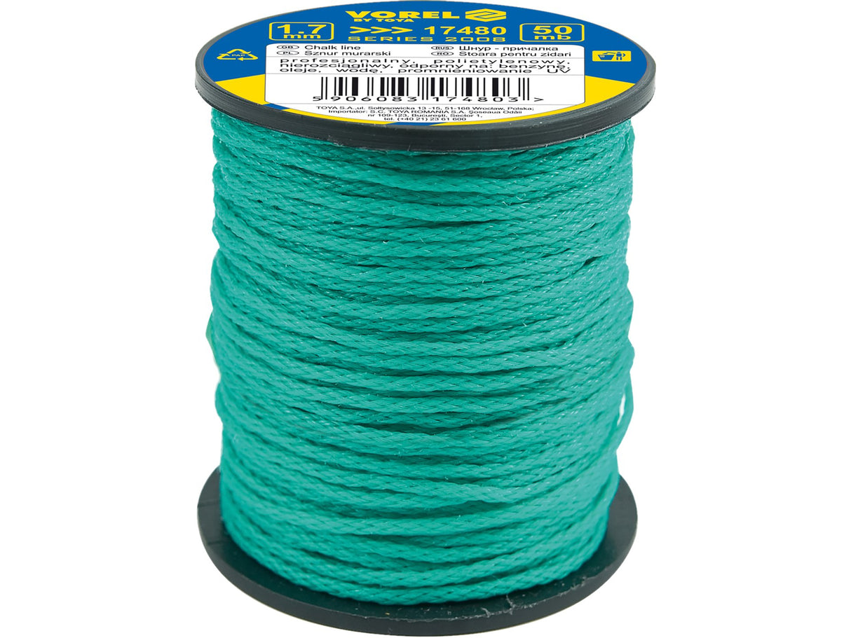 KŐMŰVES KÖTÉL VOREL 17483 2,0 MM, 50M