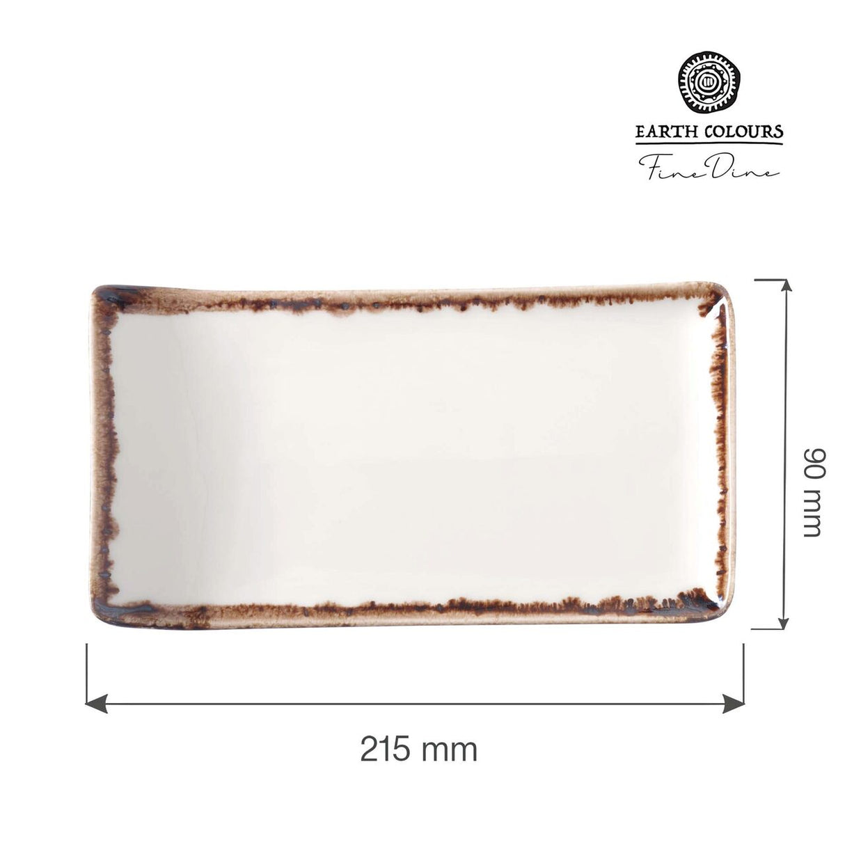 Farfurie de servire Vanilla, 215x90 mm Fine Dine
