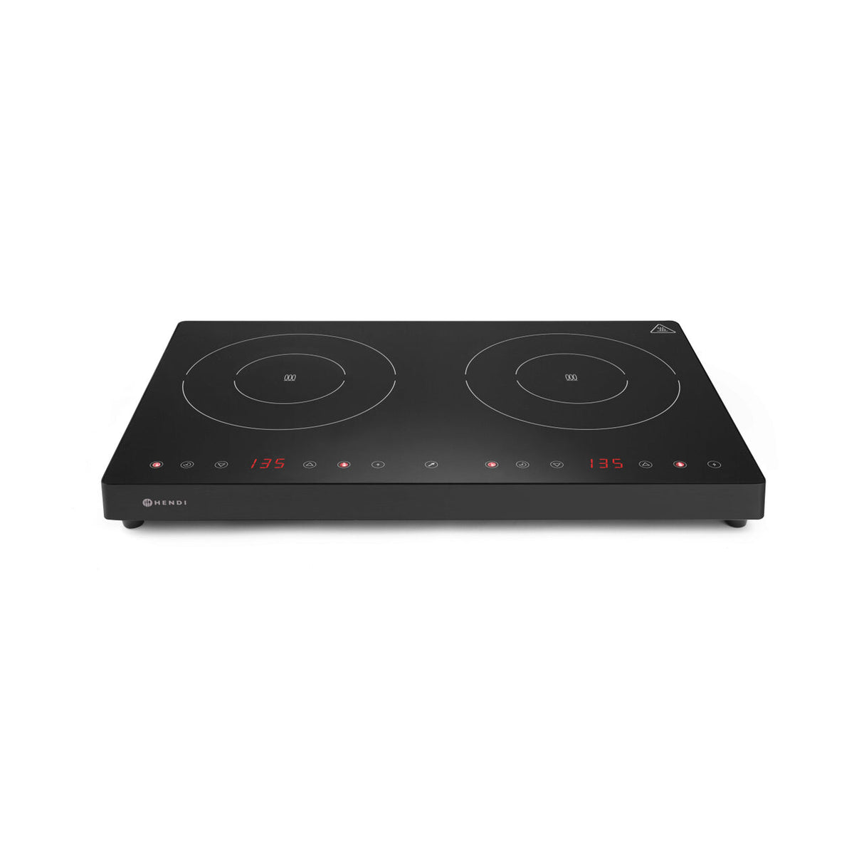 Plita dubla cu inductie Black Line, 3500W, 608x370x(H)61mm