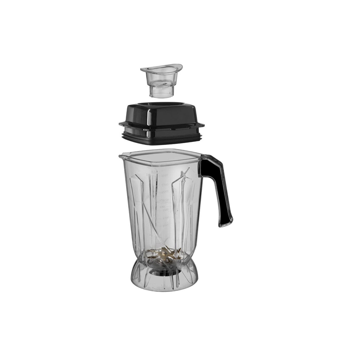 Blender cu capac amortizare zgomot, 1680W, cana 2,5 lt policarbonat, pana la 24800 rpm, Hendi, 252x258x(H)547 mm, potrivit si pentru uz profesional