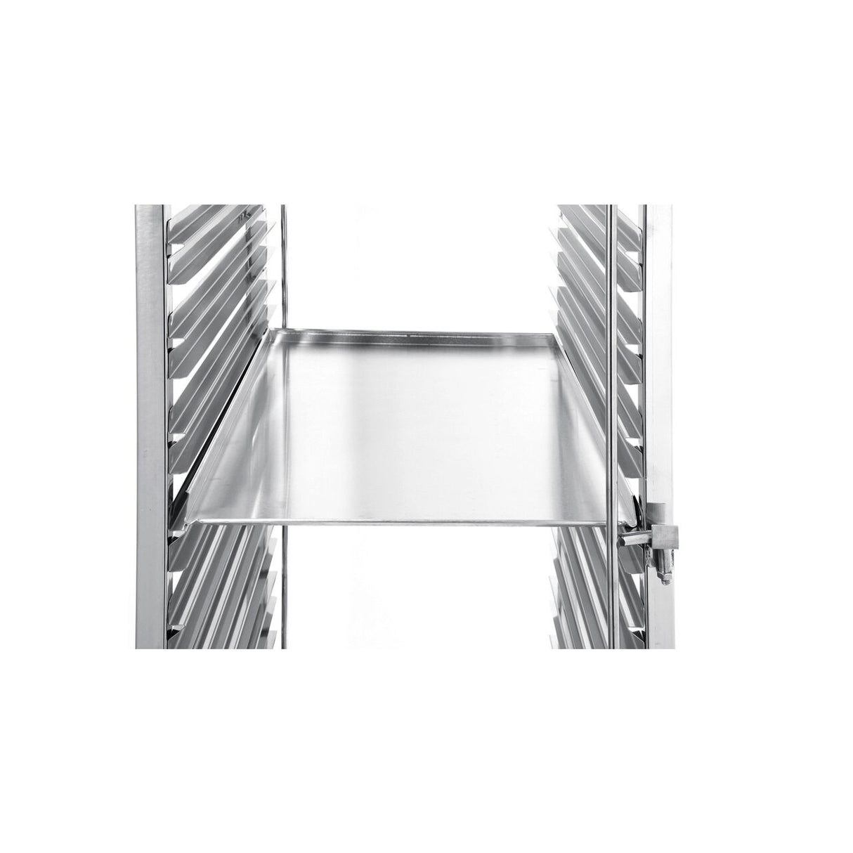 Carucior mobil pt debarasare tavi - pt 15 tavi 60x40 cm- structura inox - 690x515x(H)1695 mm, Hendi