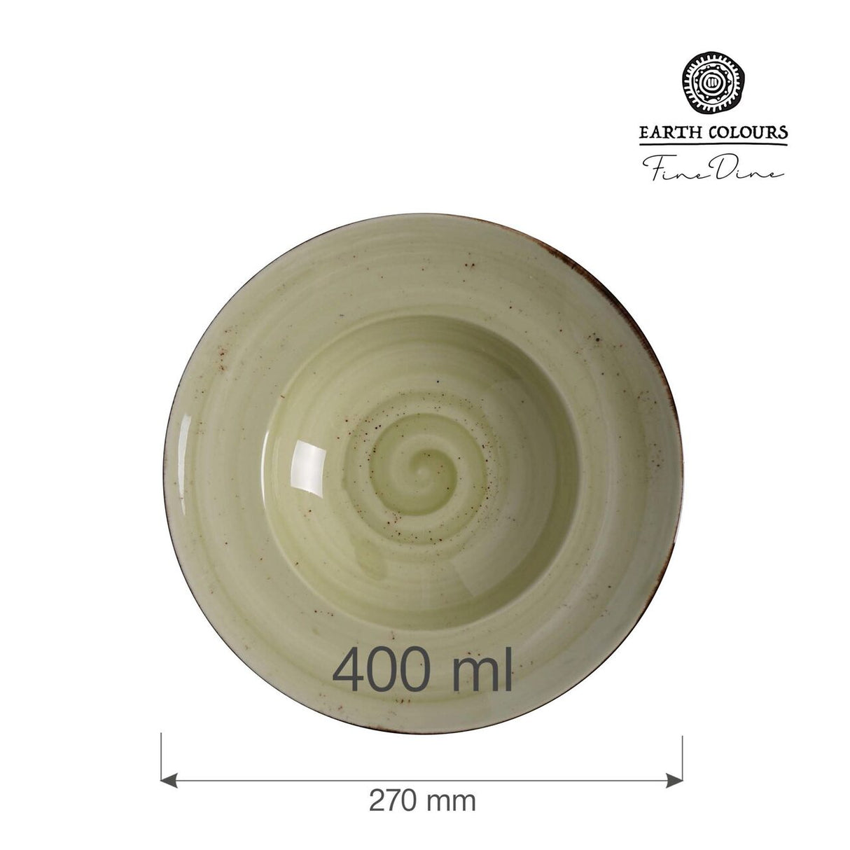 Farfurie pentru paste Olive 270 mm, 400 ml Fine Dine