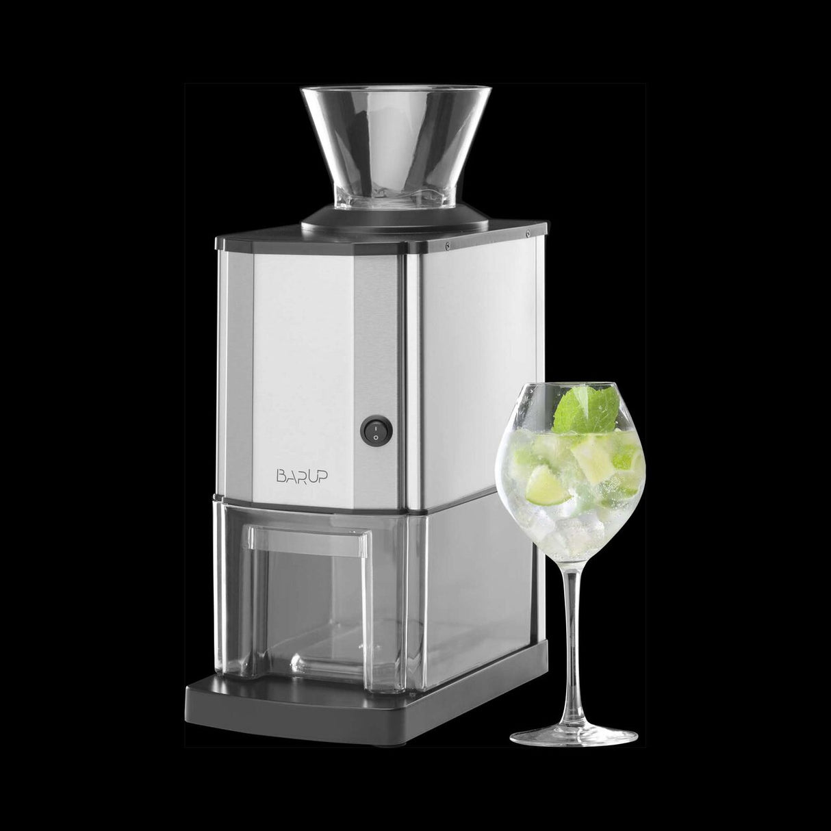 Zdrobitor electric gheata, pana la 12 kg/ora, corp inox, 80W, Hendi, 17x26x(H)46 cm