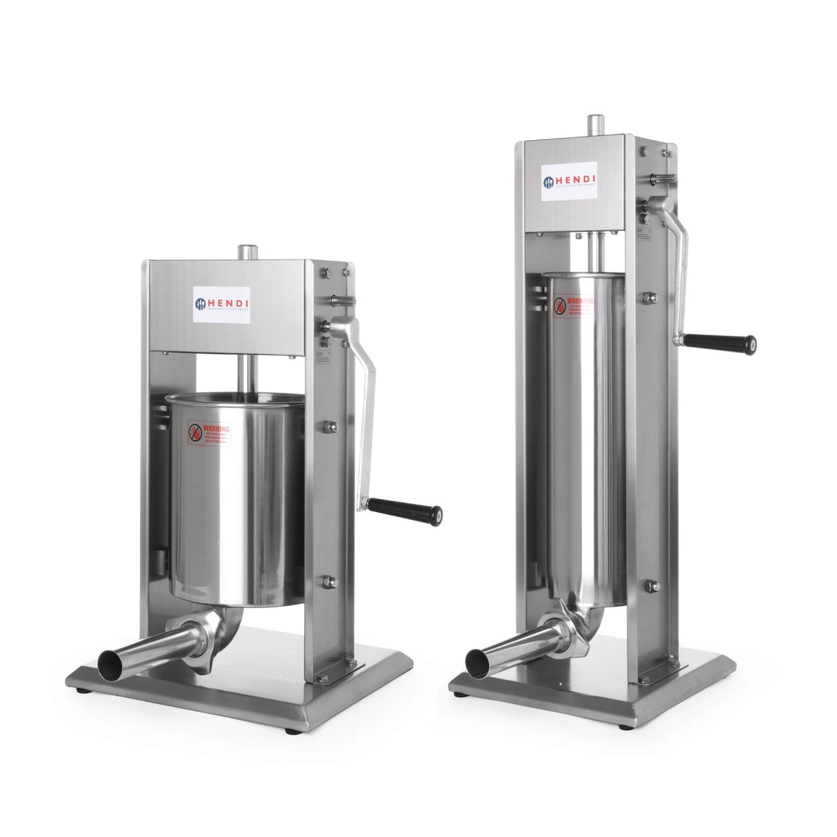 Aparat de umplut carnati Hendi Profi Line, capacitate 7 litri, vertical, 4 palnii incluse