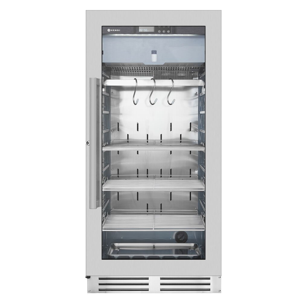 Vitrina de maturat carne HENDI, 233L, 220-240V/170W, 595x760x(H)1270mm
