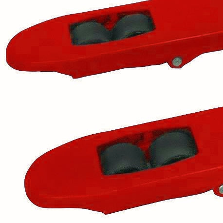 Einhell BT-PT 2500 elektromos raklapemelő, teherbírás 2500 kg, karbantartásmentes hidraulika, biztonsági fogantyú, hegesztett acélváz, csapágyazott kerekek és PU bevonat