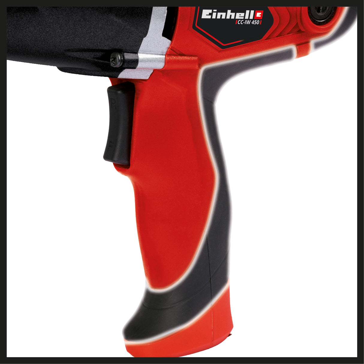 Einhell CC-IW 450 elektromos ütvecsavarozó (450W, 300Nm, billenőkapcsoló az óramutató járásával megegyező/óramutató járásával ellentétes irányú forgáshoz, bitekkel 17/19/21/22 mm-es dugókulcsokhoz)