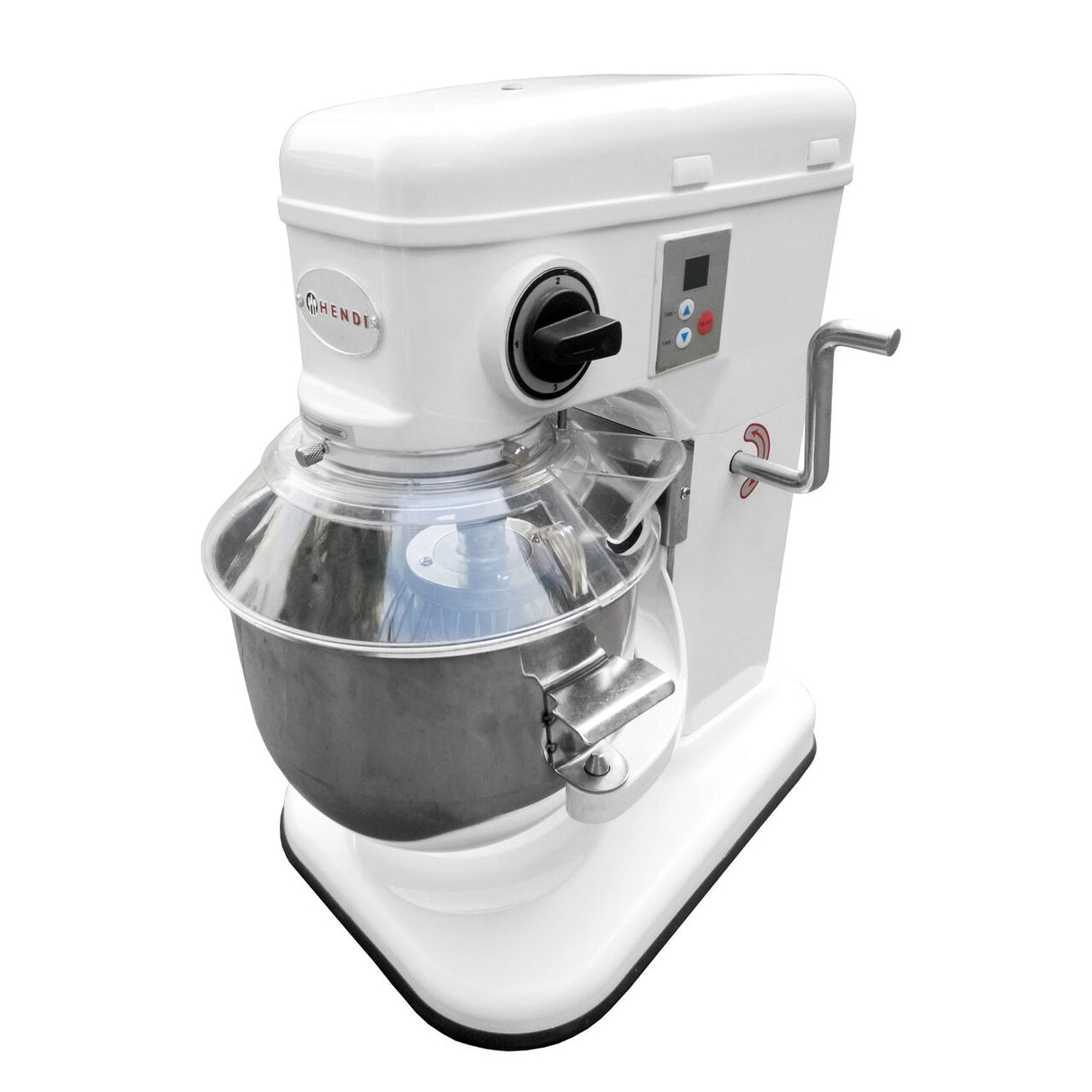 Mixer Planetar Hendi HEAVY DUTY, 7 Litri, 650 W, panou de control digital, Otel inoxidabil, 3 viteze diferite: 128 / 252 / 545 rpm
