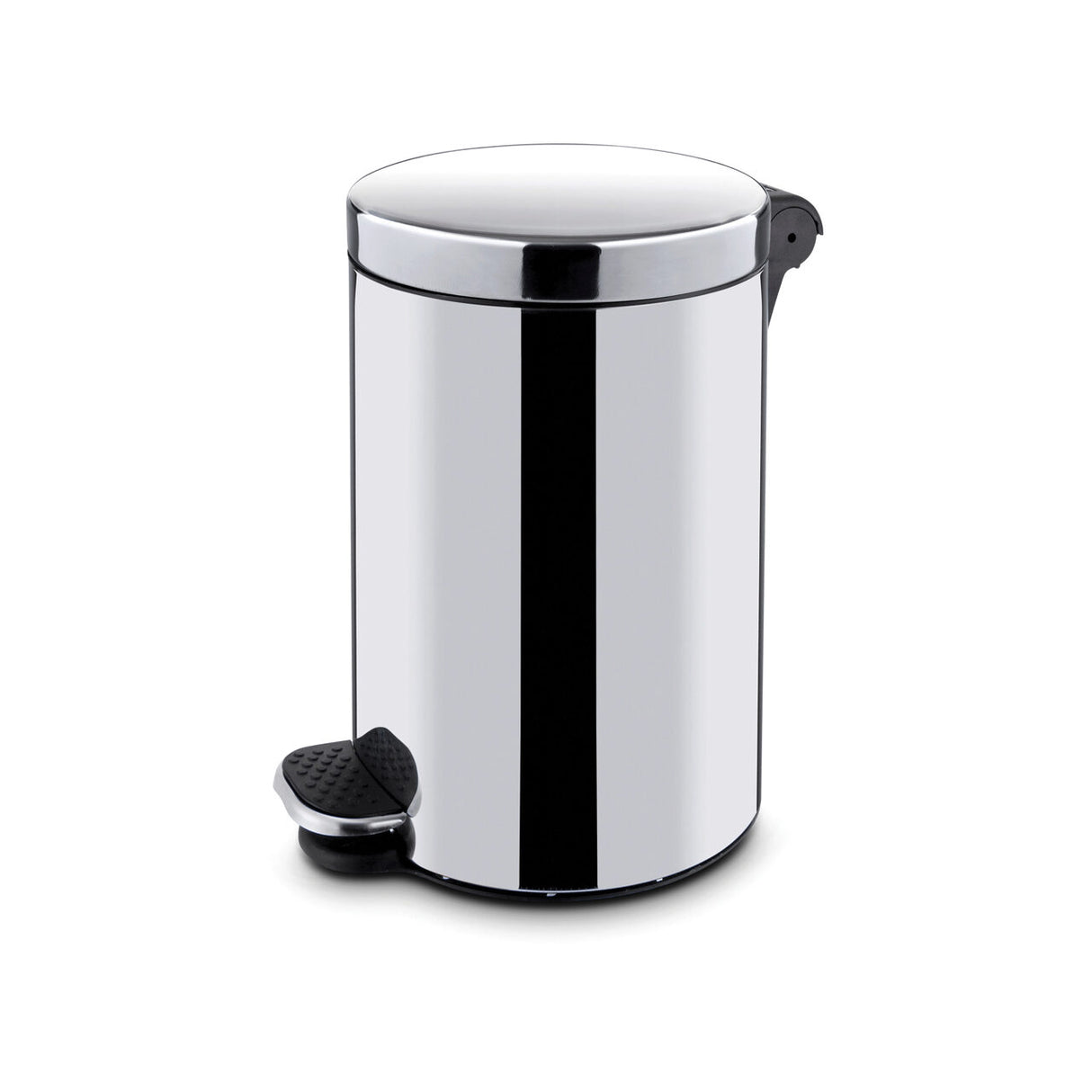 Cos de gunoi rotund cu pedala, inox, 20L, ø300x(H)440mm