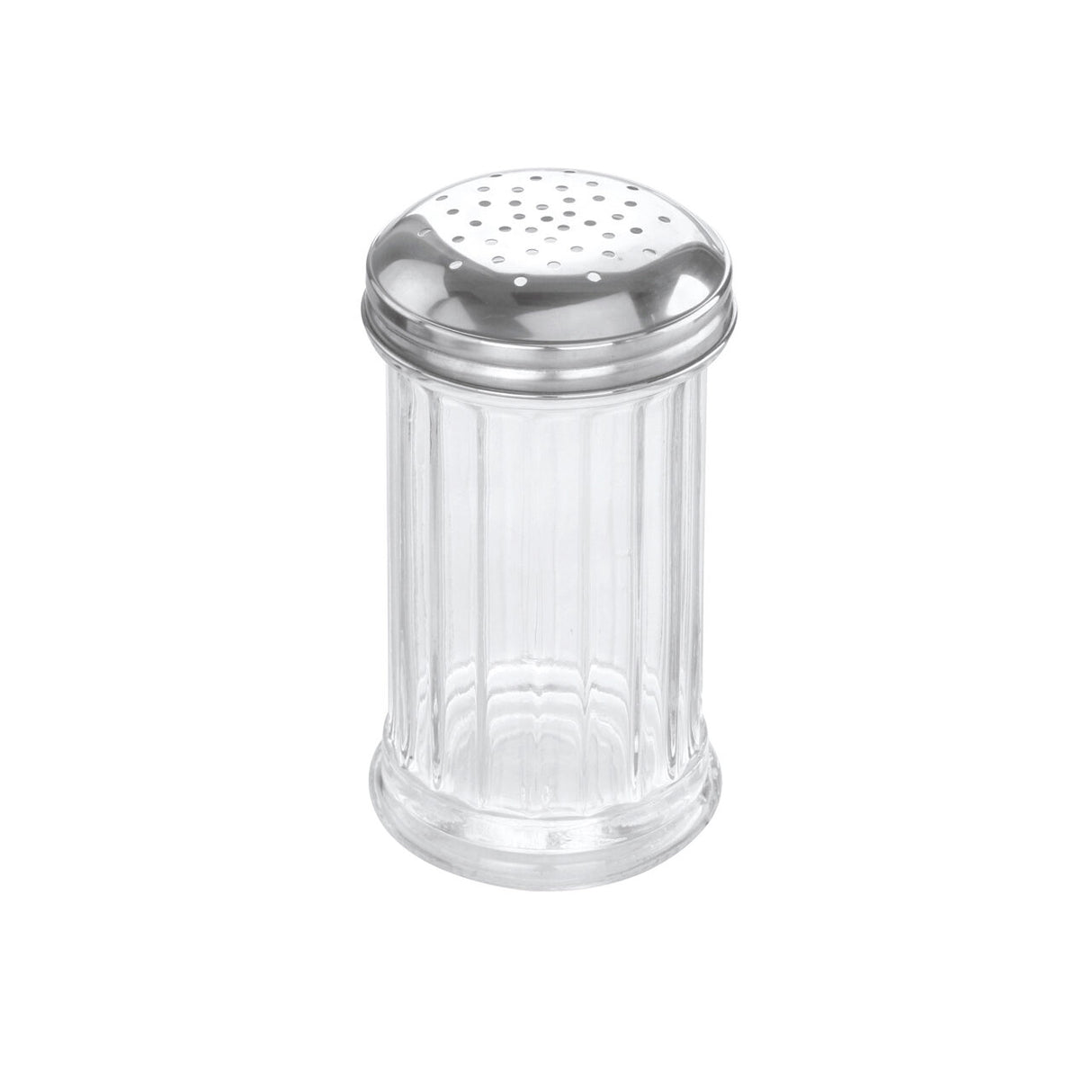 Set 6 dispensere/dozatoare pentru zahar pudra, sticla/inox, Hendi, 335 ml