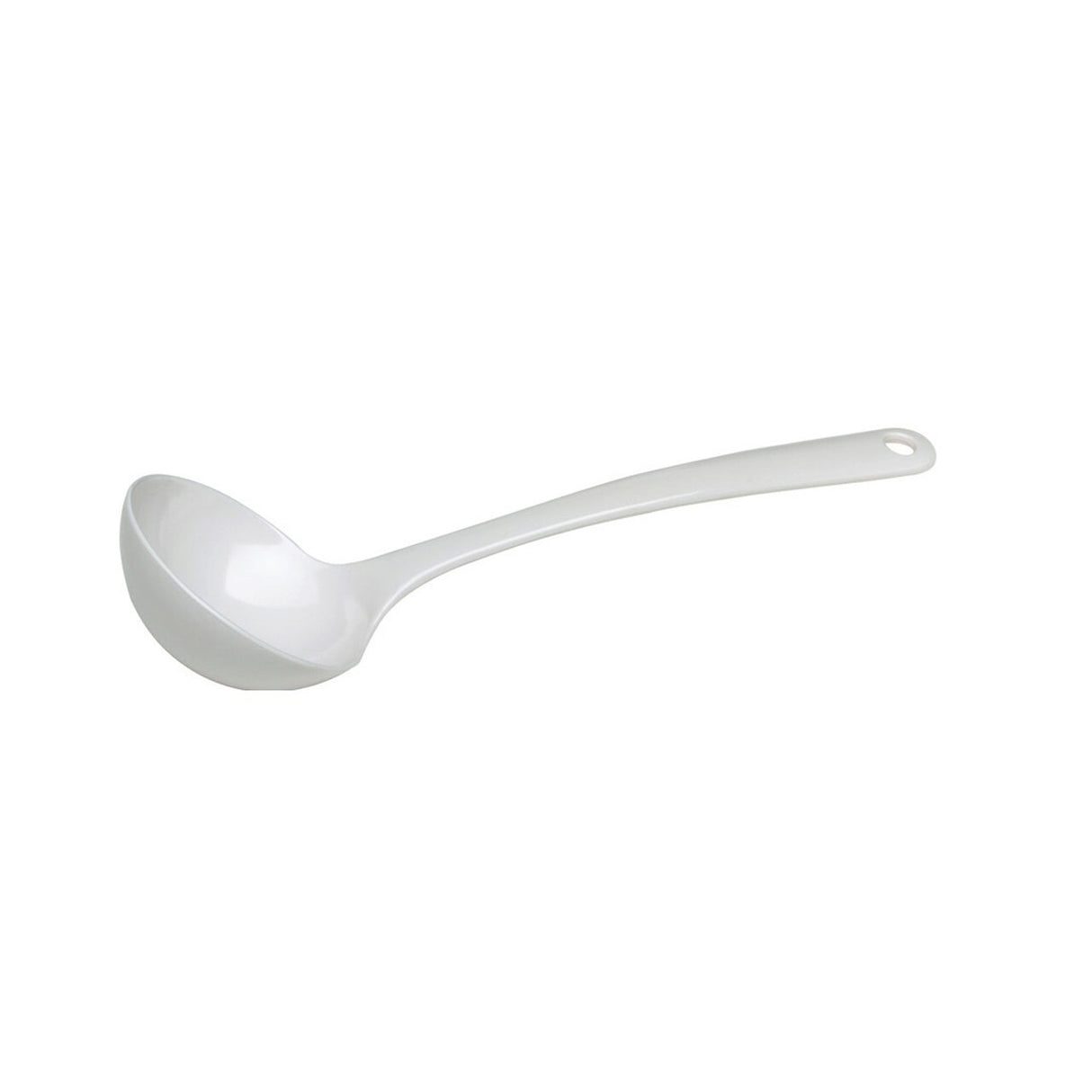 Lingura Hendi pentru sos, alba, 300 mm, 140 ml, plastic rezistent termic