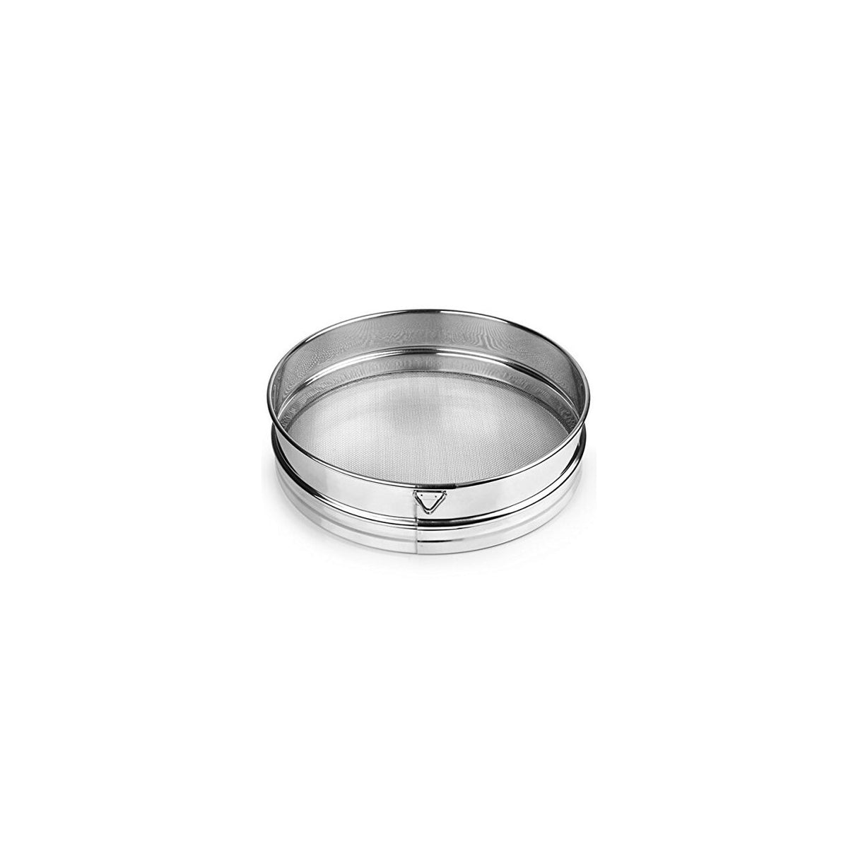 Sita pentru zahar pudra, 410x(H)80 mm, inox, cu carlig agatare, Hendi