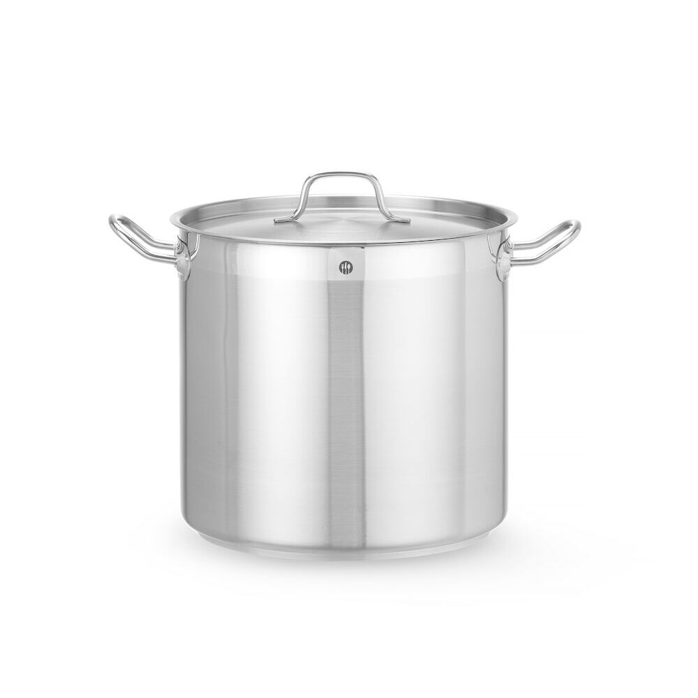 Oala cu capac 16,00 Lit DIAM 280x(H)260 mm, inox 18/8