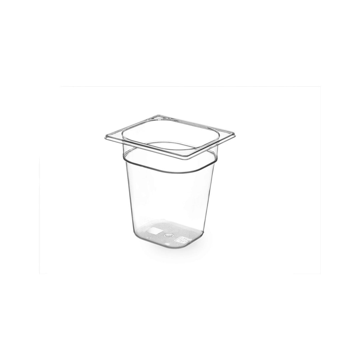 Tava Hendi Gastronorm GN 1/6 100 mm 1.6 lt - TRITAN free BPA, rezistenta la temperatura -40 gr. Celsius/ 90 gr. Celsius