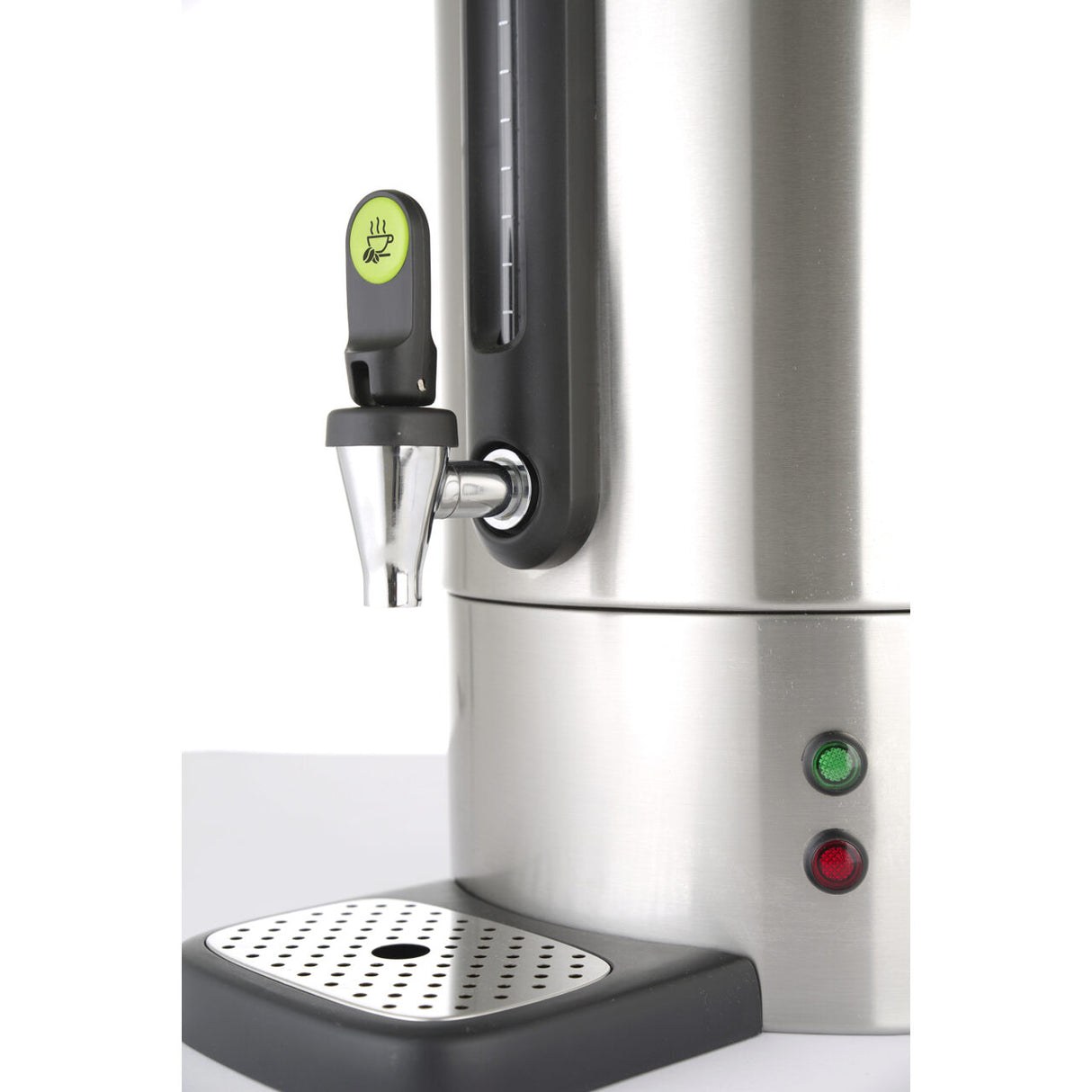Percolator pentru bauturi fierbinti 13 litri, inox, termostat 0-100 gr C, 1650 W, Concept Line Hendi, 357x380x(h)502 mm