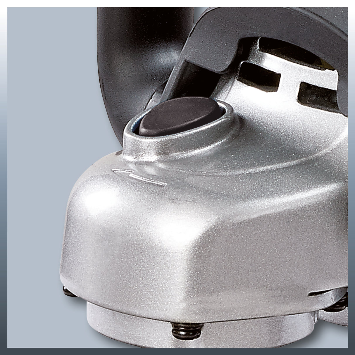 Einhell CC-PO 1100/2 E sarokpolírozó, 1100 W, 1000-3500 fordulat/perc, 180 mm-es tárcsaátmérő, fordulatszám-szabályozó elektronika, tengelyretesz, tartozékokkal együtt