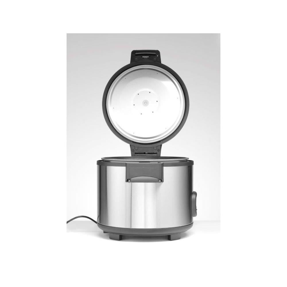 Fierbator & incalzitor Hendi pt. orez, 5.4 lt, 455x455x(H)380 mm, 1950 W, 230 V