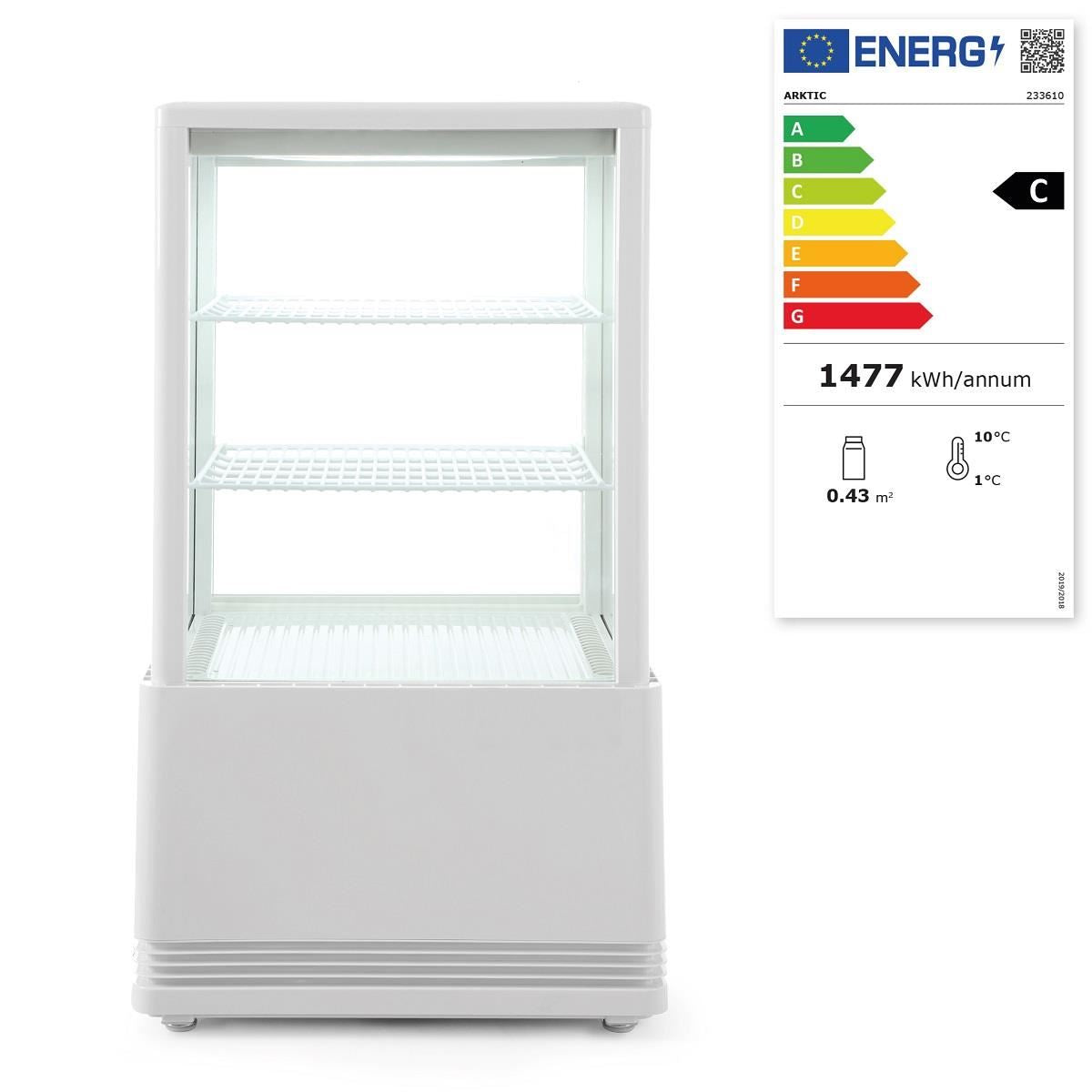 Vitrina frigorifica de prezentare - 58 lt
