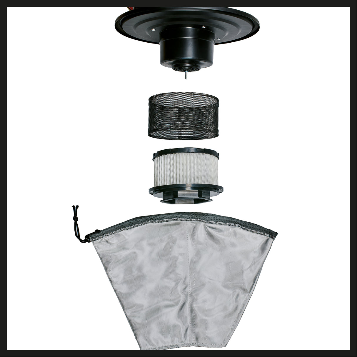 Einhell TC-AV 1718 D hamuporszívó, 1200 W, szívóteljesítmény 170 mbar, 18 literes gyorsan záródó acél gyűjtőtartály, finompor előszűrő, szűrőbetét