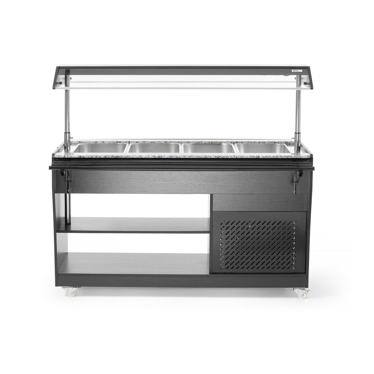 Carucior refrigerat GN1/1 pentru bufet Arktic, capacitate 1490L, 170w, 1490x765x(H)1370mm