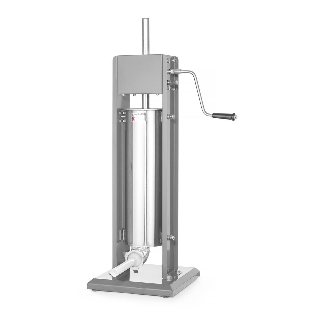 Aparat profesional pentru umplut carnati, HENDI Smart, 7 lt, sistem umplere cu 2 viteze, inclus set 3 palnii, 30x34x(H)83 cm