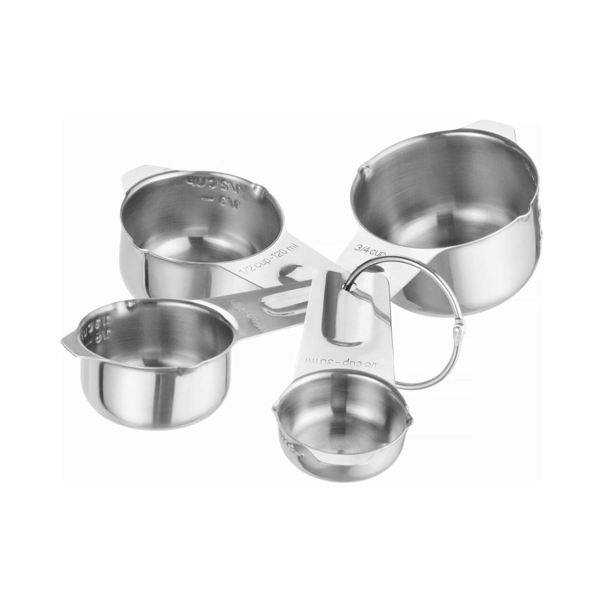 Cupa dozatoare - set 4 buc., HENDI, 135x80x(H)45mm